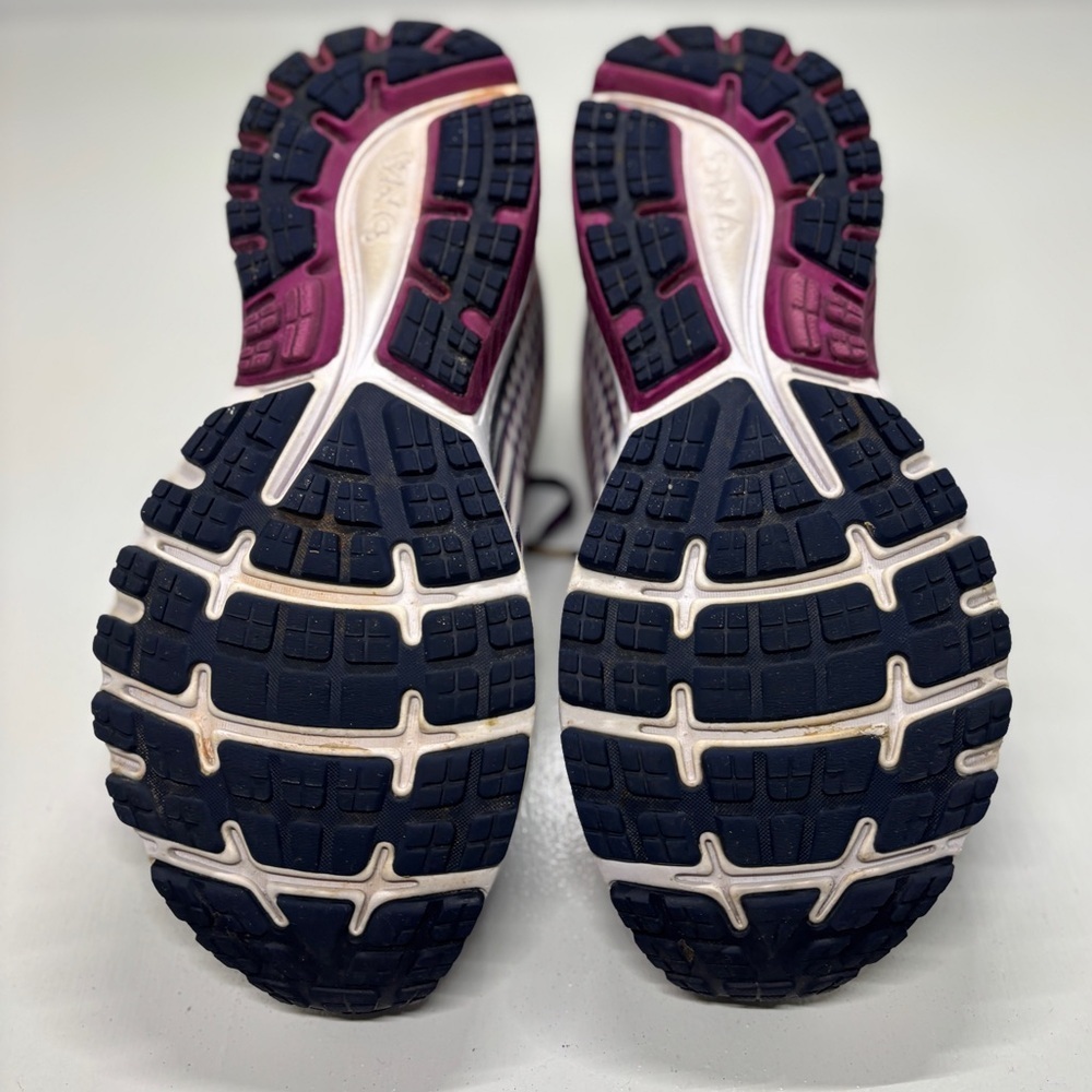 Brooks Ghost 10 Women’s Running Shoes Size 9 Pink Purple Athletic Sneakers - Picture 8 of 11